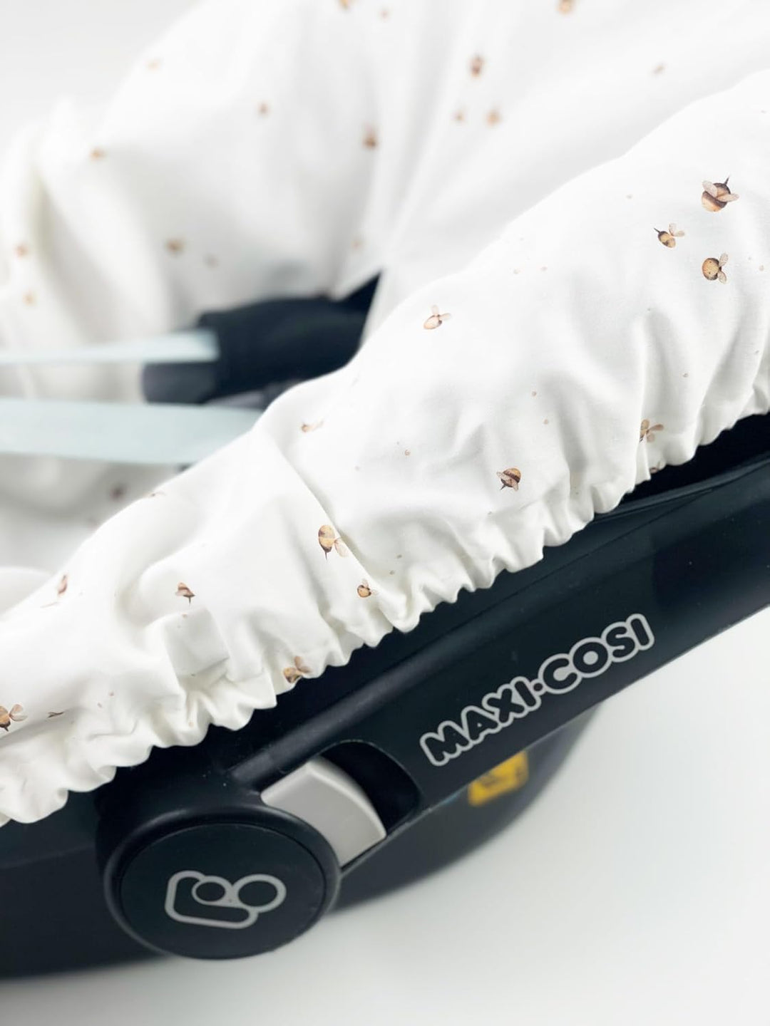 Sommerbezug Babyschale Bezug Universal, 100% antibakterielle Baumwolle mit Silberionen, Schonbezug B