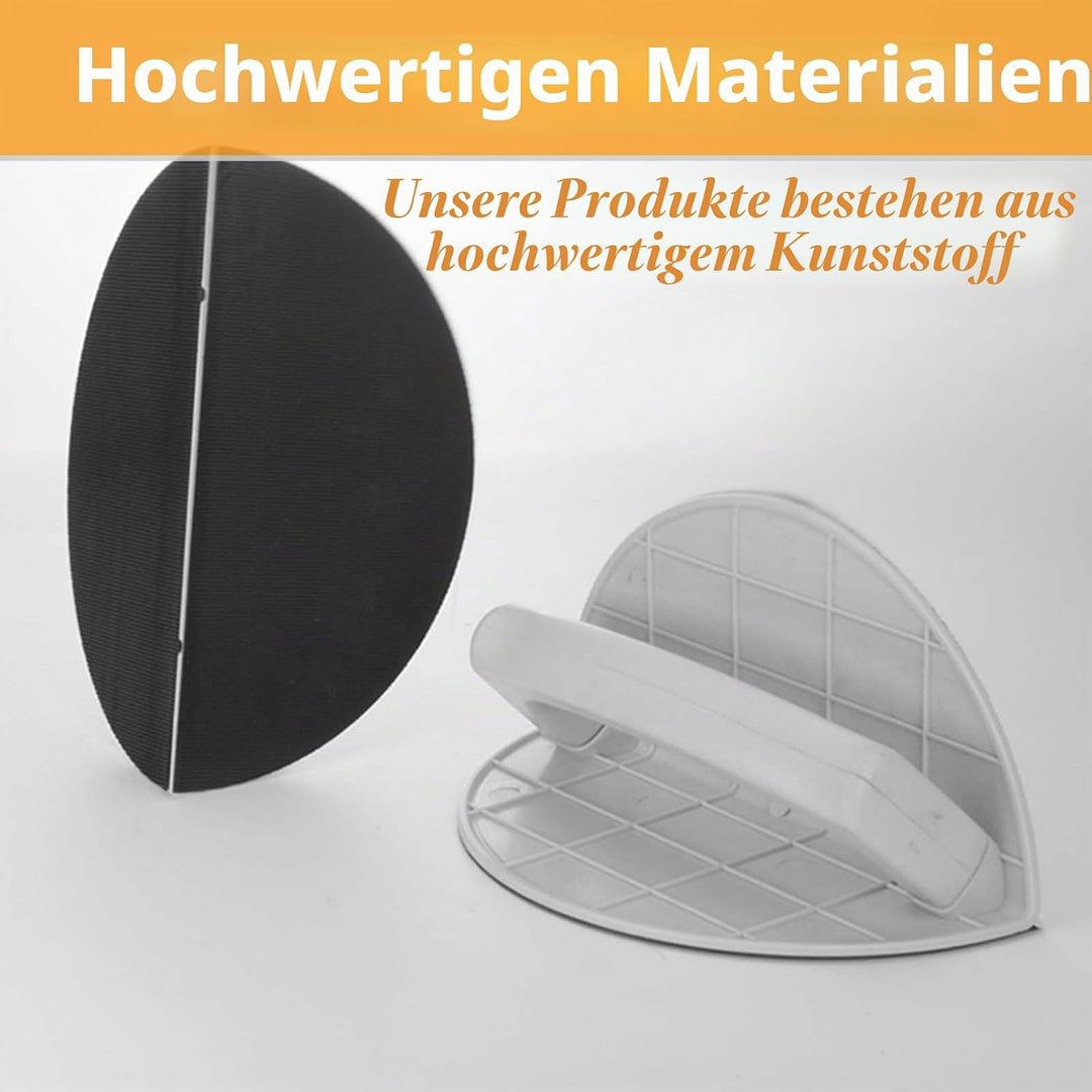 Trockenbau-Eckenschleifer Set FORMVERSITY, 5 Zoll Multifunctional Semi Circular Angle Sanding Sandpa