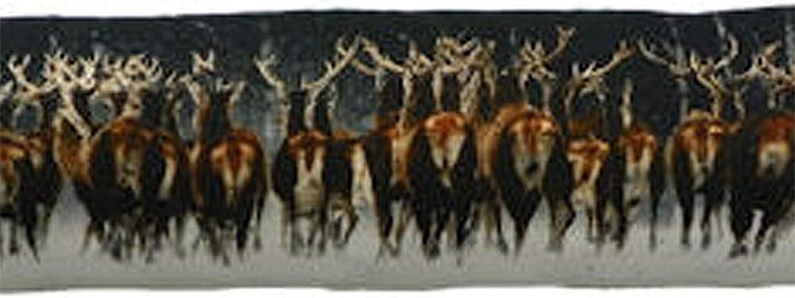 Mars & More - Windstopper - Zugluftstopper - Hirsche - 100% Baumwolle - 90 x 15 x 11,5 cm inkl. Füll