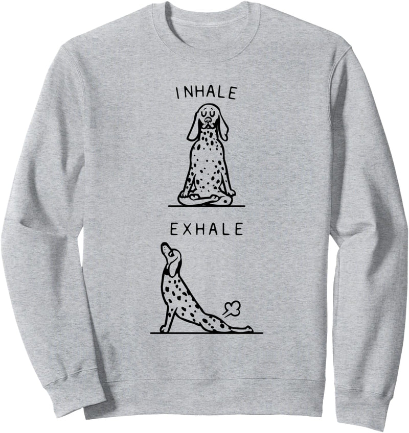 Inhale Exhale German Shorthaired Pointer Sweatshirt