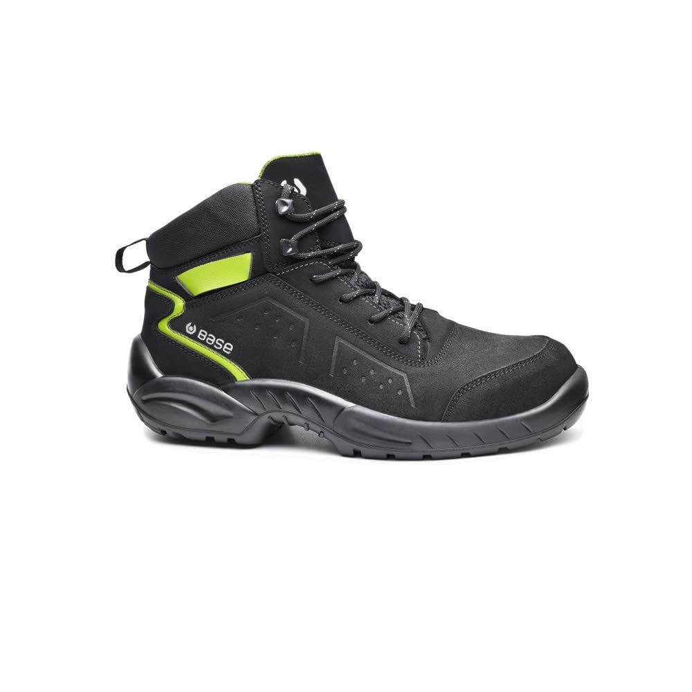 B0177-S3-SRC - BOTA CHESTER TOP T46 NEGRO/VERDE 46 EU Schwarz, 46 EU Schwarz