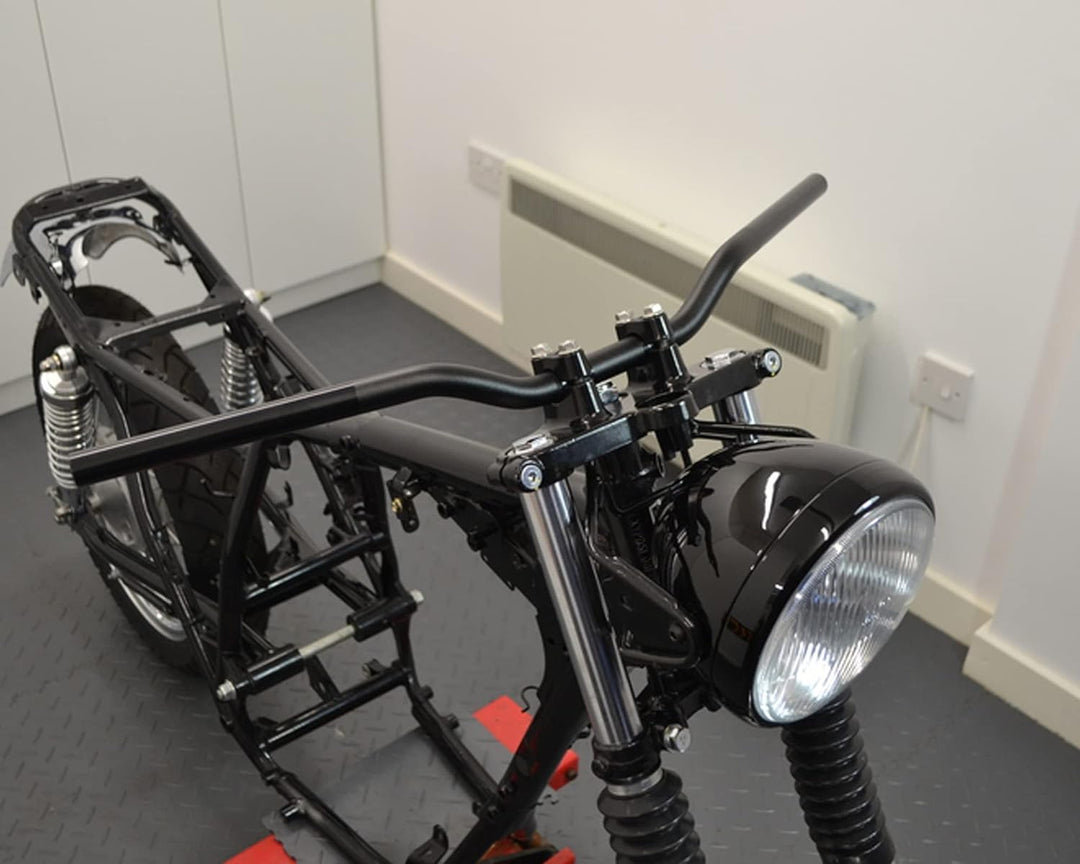 Motorrad Widerstand Lenker - 22mm 7/8" Zoll Für Café Racer, Scrambler, Brat Bikes & Streetfighters -