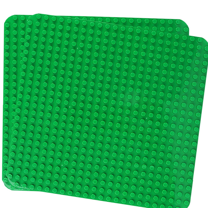 Grosse Bauplatte Kompatibel mit Lego Duplo Platten, Classic Grundplatte für DUPLO Sets,38 * 38cm Pla