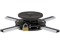 HALTERUNGSPROFI Deckenhalterung für Beamer, max. 20kg mit Schloss Superflach Modell PH11S