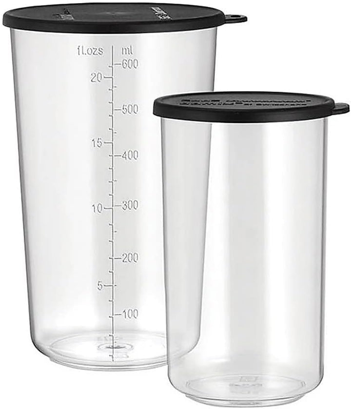 ESGE-Zauberstab Set M100 Design 901295, Hand - Stabmixer, Pürierstab, inkl. Becher-Set 600ml & 400ml