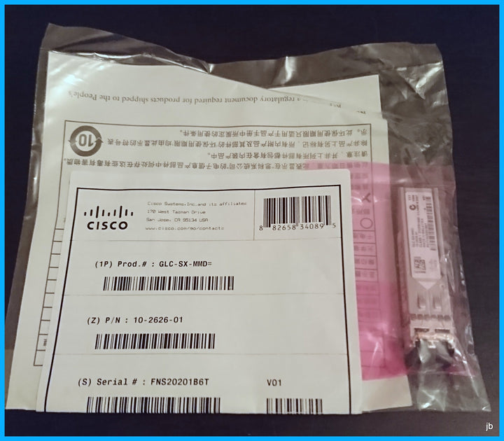 Cisco GLC-SX-MMD 1000Base-SX SFP Short Haul Multimode Speicher mit Dom Support