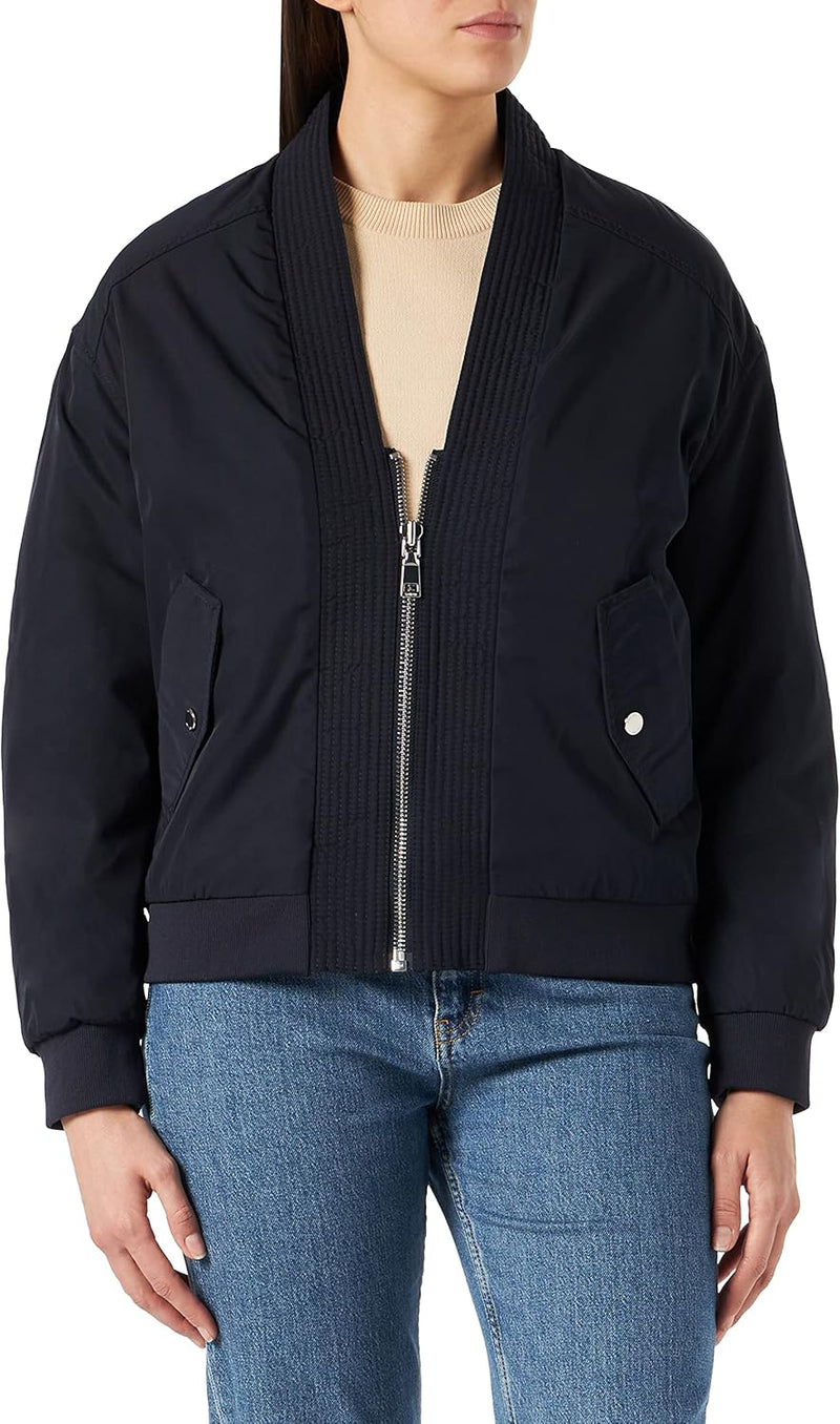 s.Oliver Damen Jacke Langarm Loose FIT M Navy, M Navy