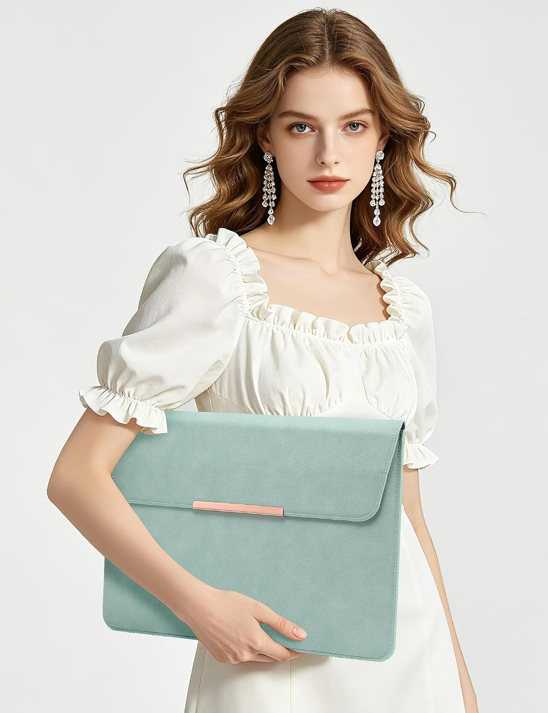 HYZUO 13 Zoll Laptop Hülle Tasche mit Ständer für MacBook Air 13 M5 A3449 M4 M3 M2 M1 2026-2018, Mac