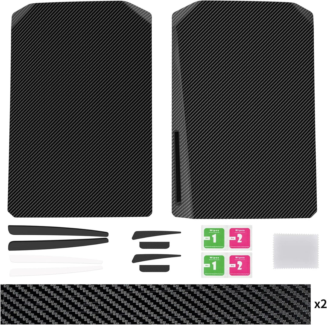 eXtremeRate Re-Design eXcover Shell für ps5 Konsole Disc Edition, Intergriert Abdeckung Seitenplatte