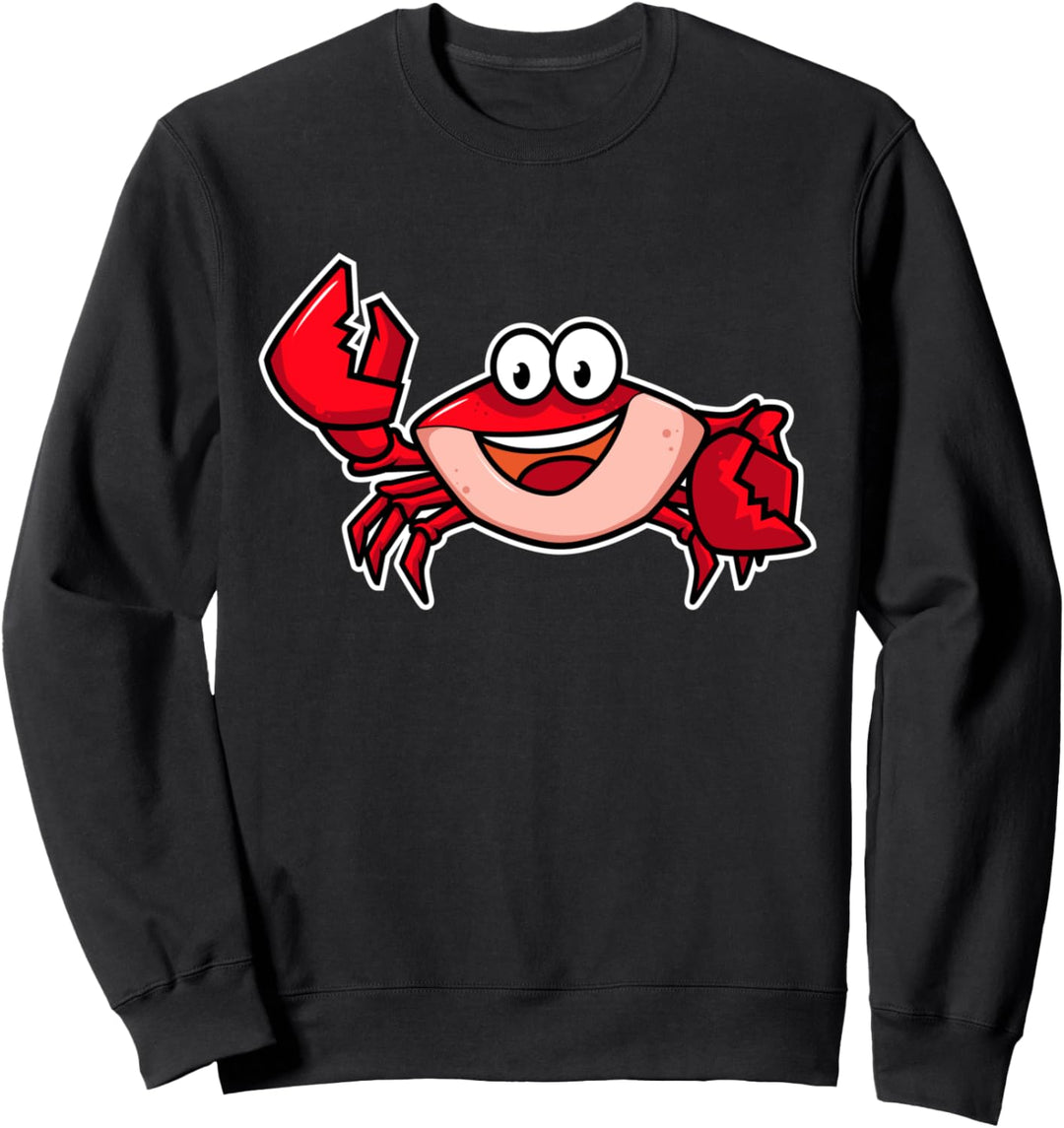 Lustige Krabbe Sweatshirt