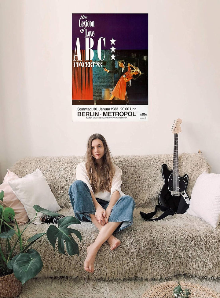 A B C - Lexicon of Love, Berlin 1983 » Konzertplakat/Premium Poster | Live Konzert Veranstaltung | D