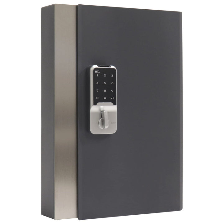 Rottner Schlüsselschrank Key Home 24 Elektronikschloss anthrazit, Klein