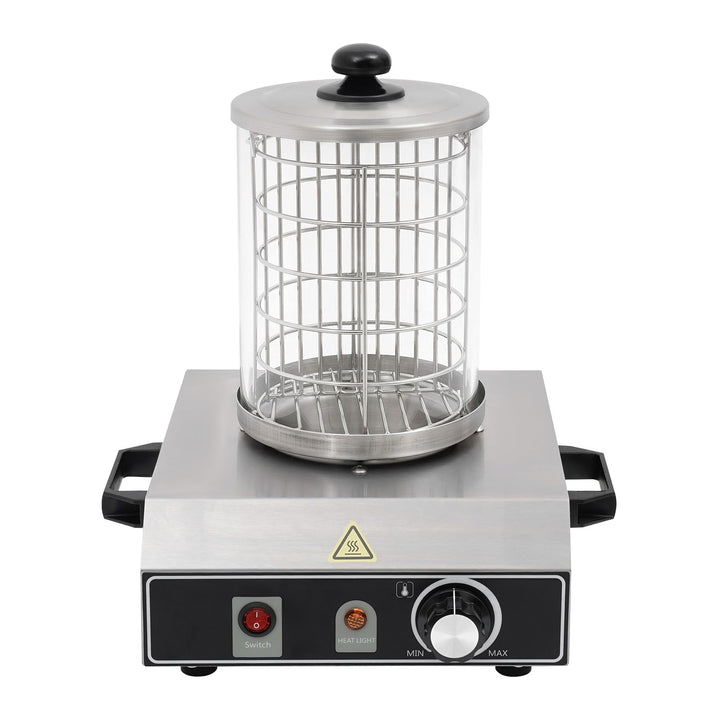 Profi Hot Dog Maker, 350w Edelstahl Wurstwärmer, Elektrisch Würstchenwärmer, 30-85℃ Temperatur, Wurs