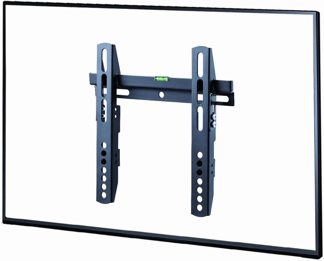 Gembird Feste TV-Wandhalterung für 23–42 Zoll Fernseher, Ultra-Flach 22 mm, VESA-Kompatibel, Robuste