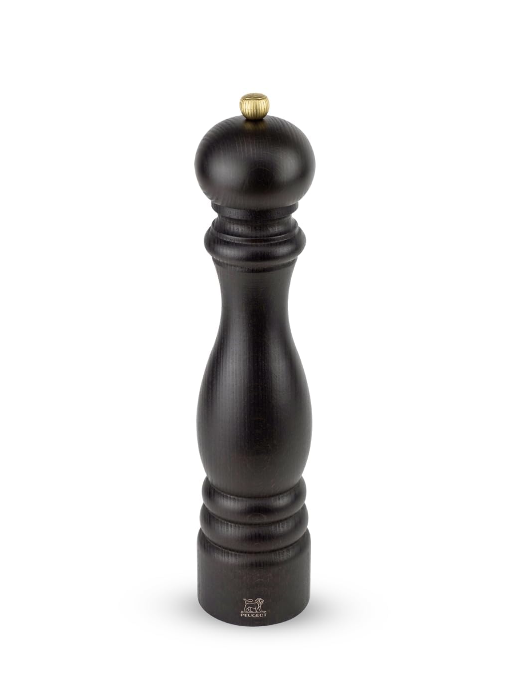 Peugeot Paris Manuelle Salzmühle, Klassische Mahlgradeinstellung, Höhe: 30 cm, Holz, Braun, 870430/S