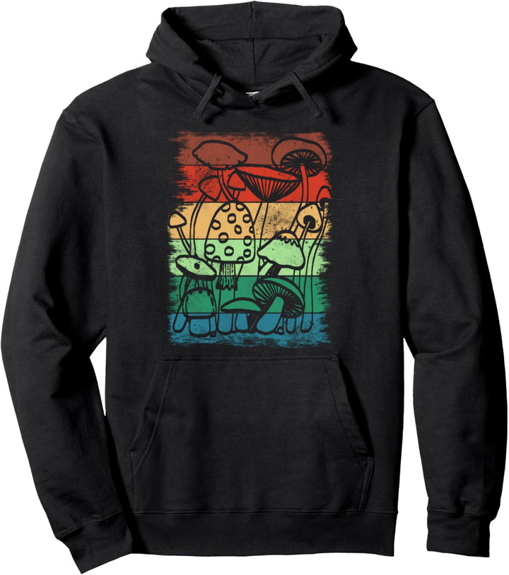 Pilze für Pilzsammler Pilzfreunde Glückpilze Waldfreunde Pullover Hoodie