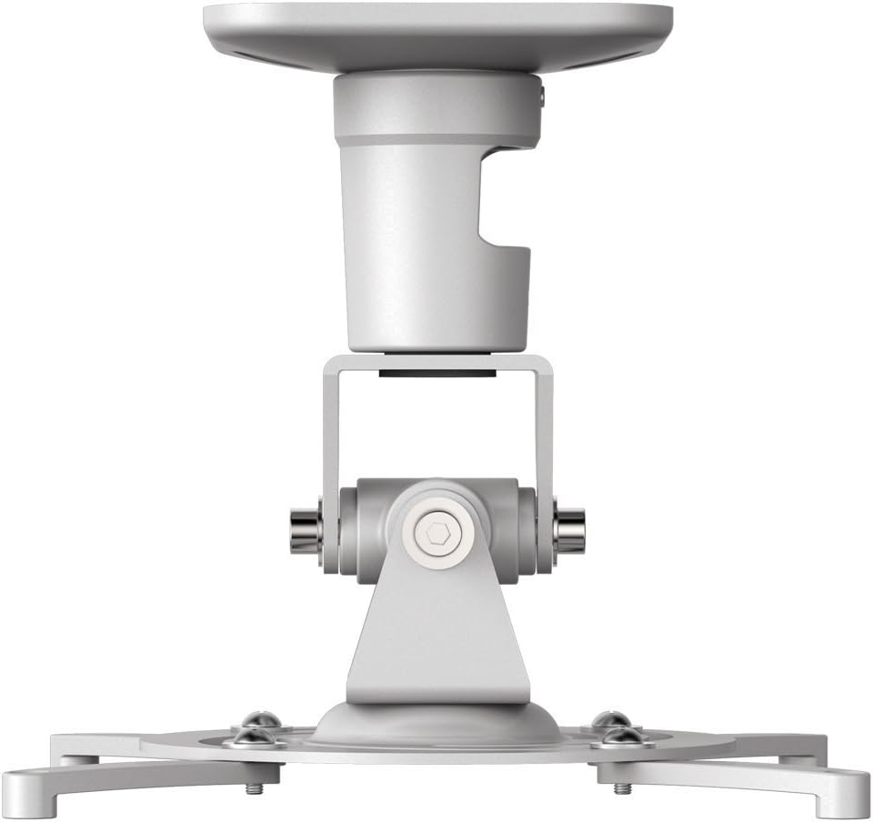 Amer AMRP100 Projektorhalterung Deckenhalterung Weiss (180 °, 360 °, 0 – 180 °, 170 mm, 218 mm, 170