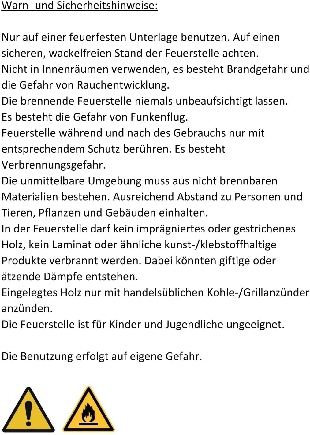 Frei.Wild Feuerkorb Version 2 - Freiwild