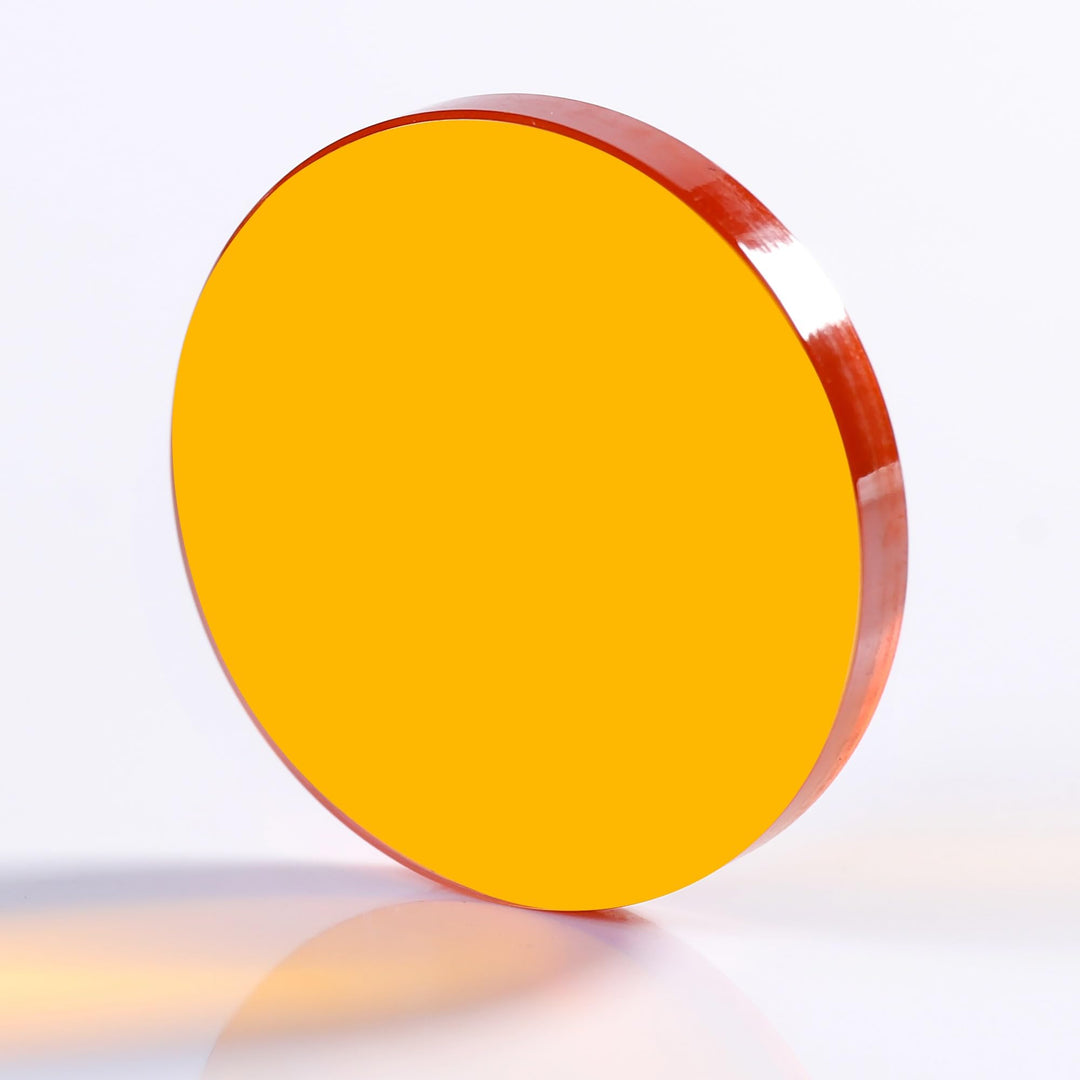 MCWlaser 19mm PVD ZnSe CO2 Laser Fokuslinse Lens für CO2 10600nm 10,6um Lasergravierer/Fräser Durchm