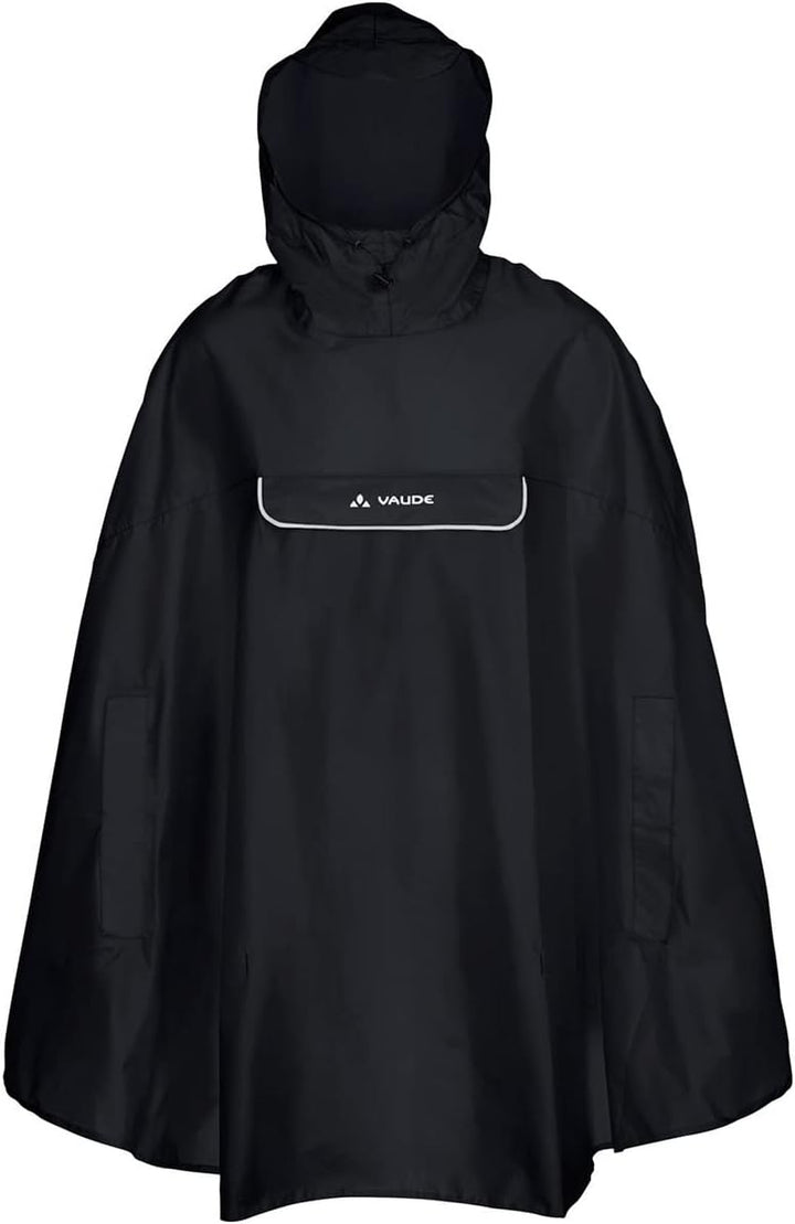 VAUDE Regenponcho Valdipino Poncho - Damen und Herren wasserdicht - Outdoorponcho Regenschutz mit in