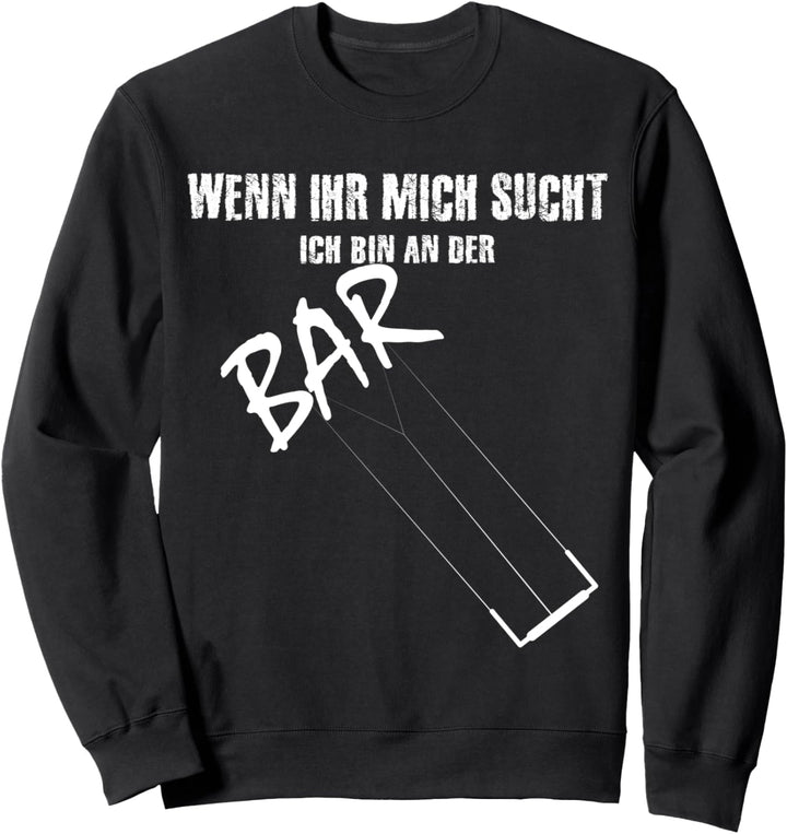 Kitesurfer Outfit, Bar Surf Wellen Wassersport Kite Sweatshirt