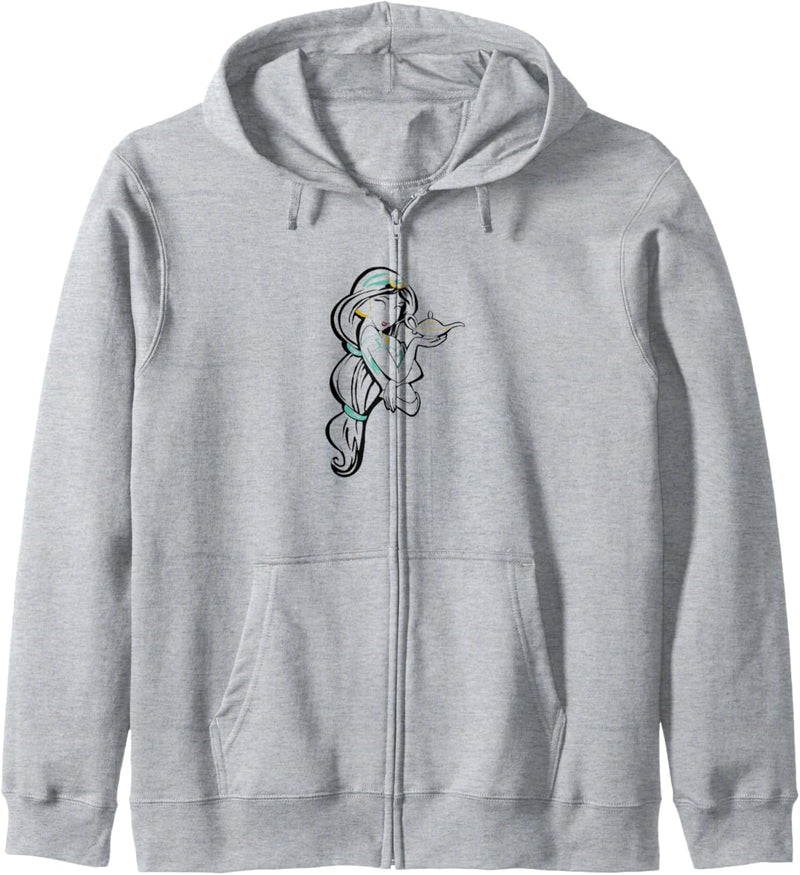 Disney Aladdin Jasmine Sketch Kapuzenjacke