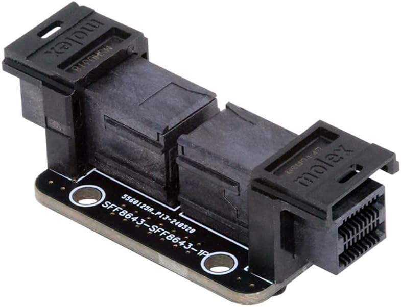 NFHK PCI-Express 4.0 Mini SAS HD SFF-8643 Female auf SFF-8643 Female PCBA Coupler Adapter Extender