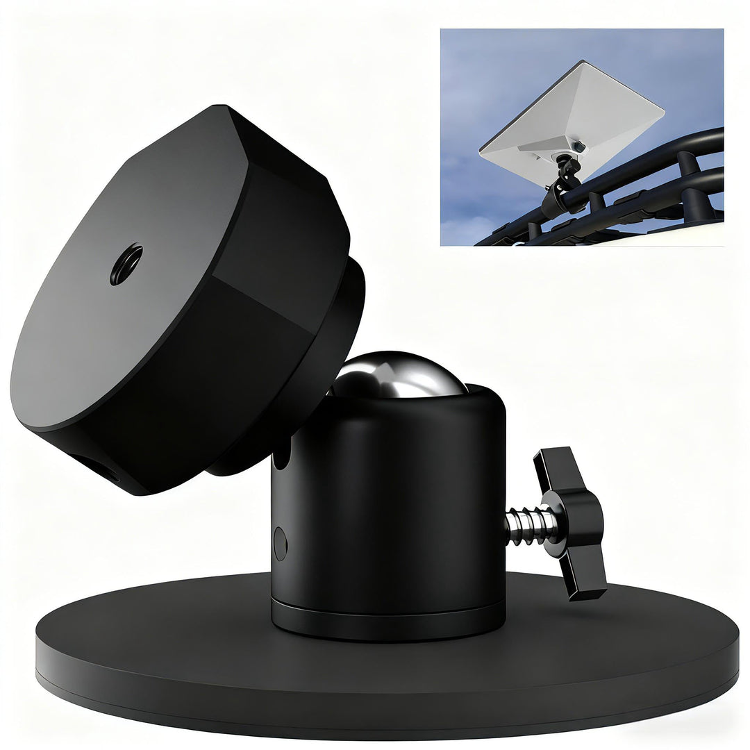Magnetische Halterung Adapter für Starlink Mini, Einstellbarer Winkel, Magnetische Basis, 1/4 "-20 G