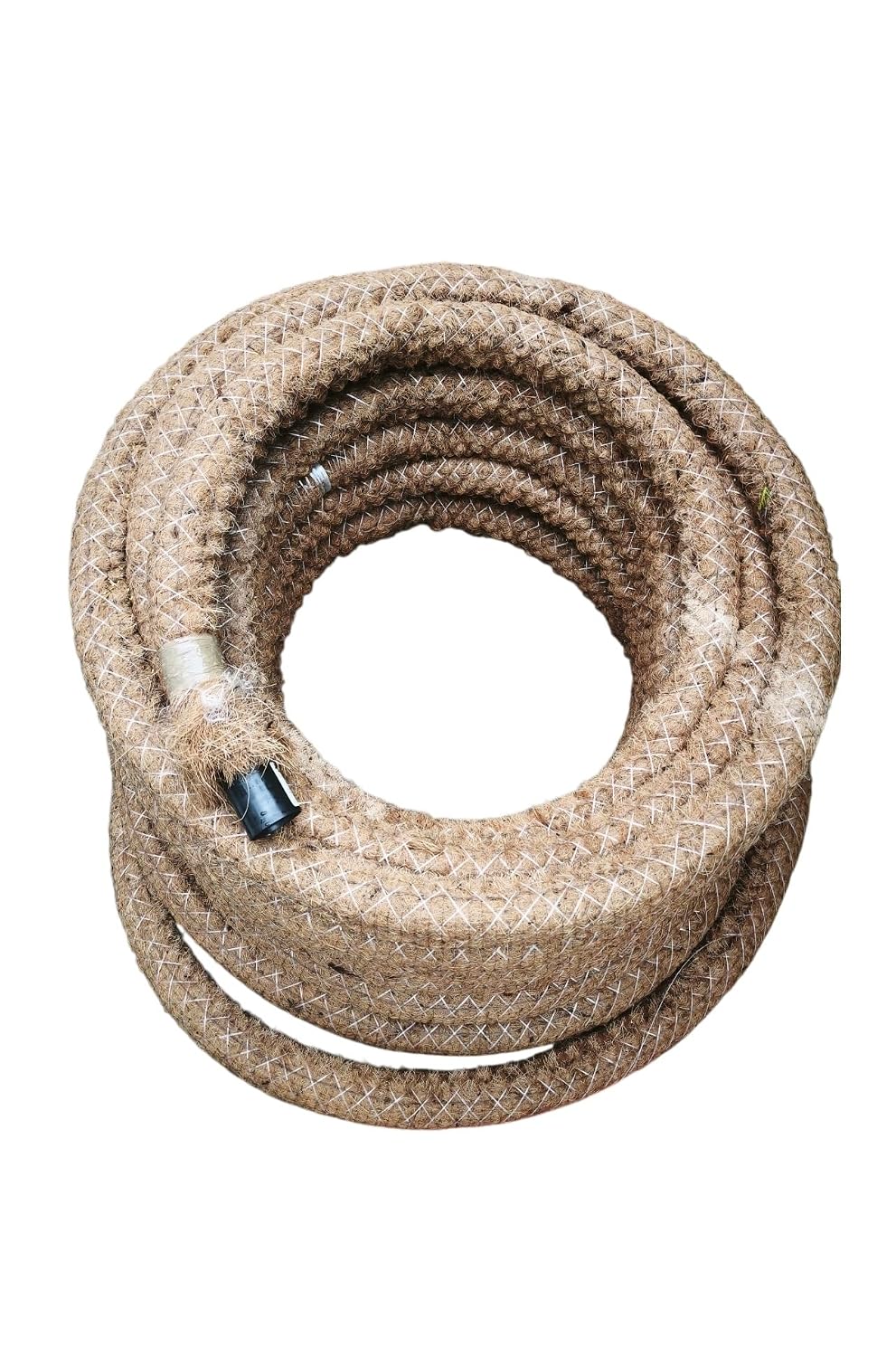 Drainagerohr DN50/10m mit Kokosfilter Entwässerungsrohr Sickerrohr Kunststoffrohr Drainagevlies Entw