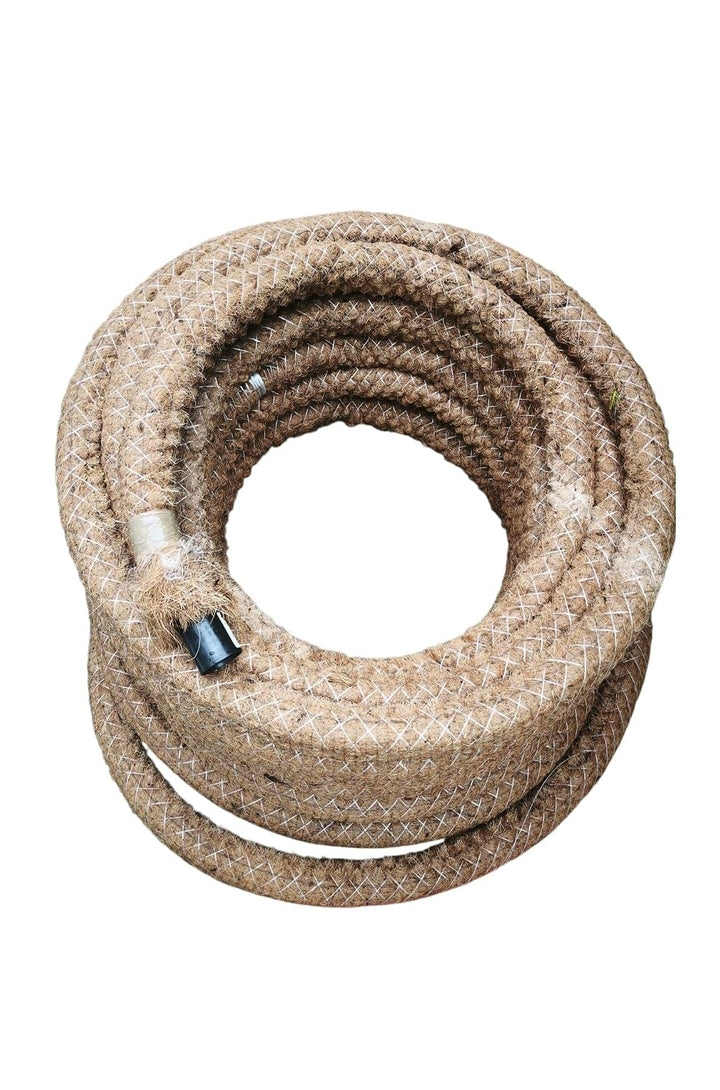 Drainagerohr DN50/10m mit Kokosfilter Entwässerungsrohr Sickerrohr Kunststoffrohr Drainagevlies Entw