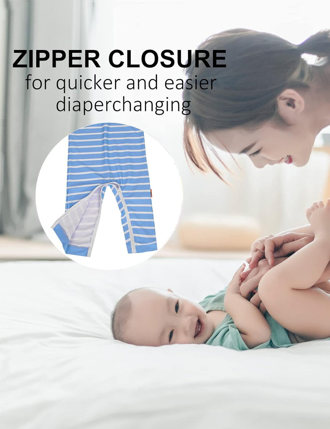 weVSwe Baby Bademode UPF 50+ Schutz Junge Badeanzüge Schrittreissverschluss Langarm mit Sommer Sonne