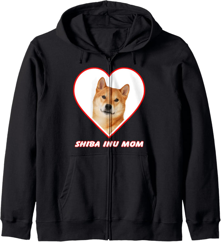 Shiba Inu Dog Mom Kapuzenjacke