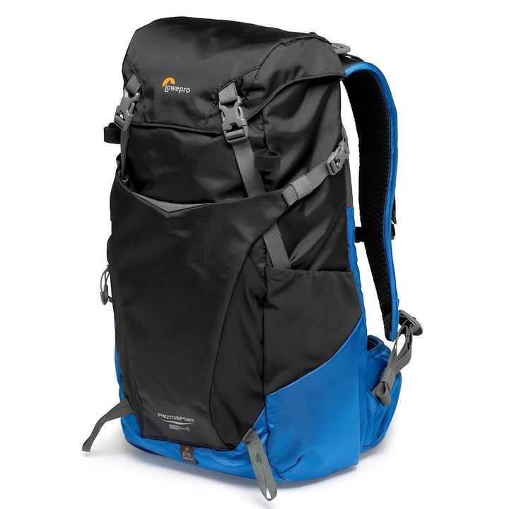 Lowepro PhotoSport BP 24L AW III, Wander Kamerarucksack für Spiegellose, seitlicher Zugriff, herausn