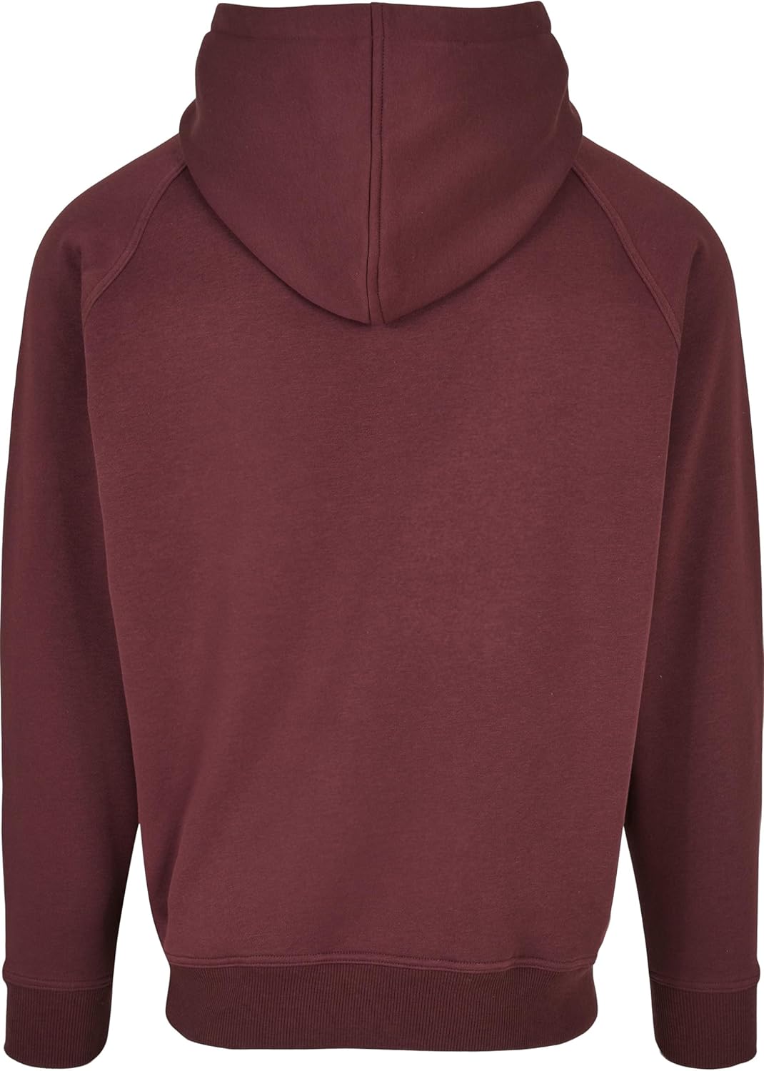 Urban Classics Herren Blank Hoody Kapuzenpullover XL Cherry, XL Cherry