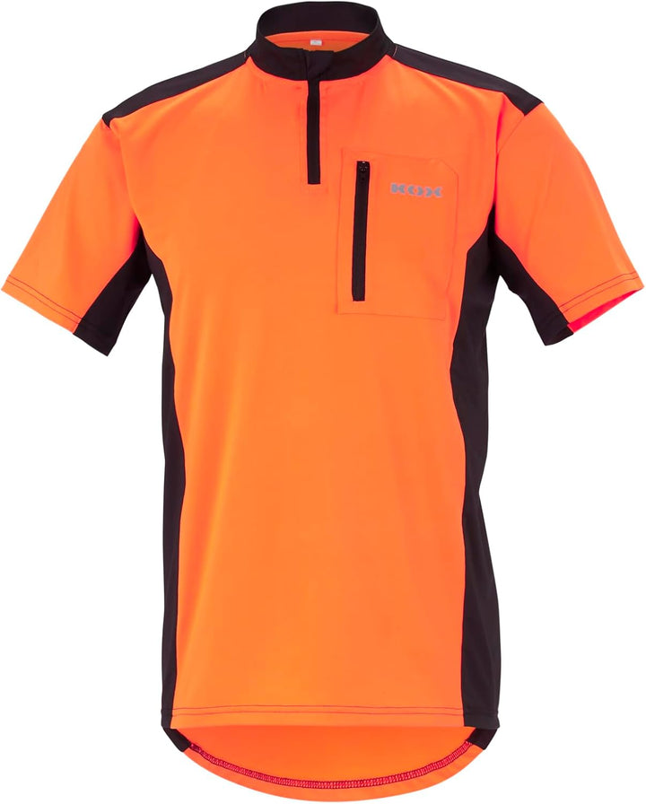 KOX Funktionsshirt Kurzarm Orange/Schwarz L Orange/Schwarz, L Orange/Schwarz