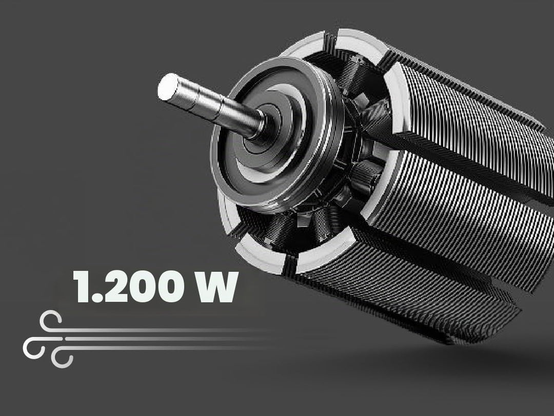 aeco HARMONY HDX1 Hochgeschwindigkeits-Ionen-Haartrockner (Highspeed: 110.000 U/min, 3 Geschwindigke
