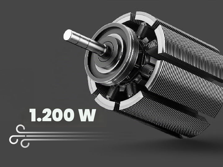 aeco HARMONY HDX1 Hochgeschwindigkeits-Ionen-Haartrockner (Highspeed: 110.000 U/min, 3 Geschwindigke