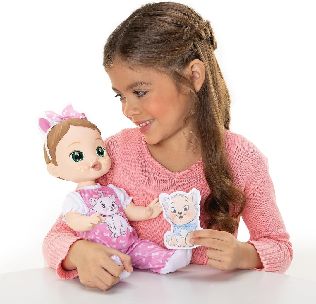 Disney Darlings Deluxe Feature Doll: Marie - Auburn Hair, Green Eyes
