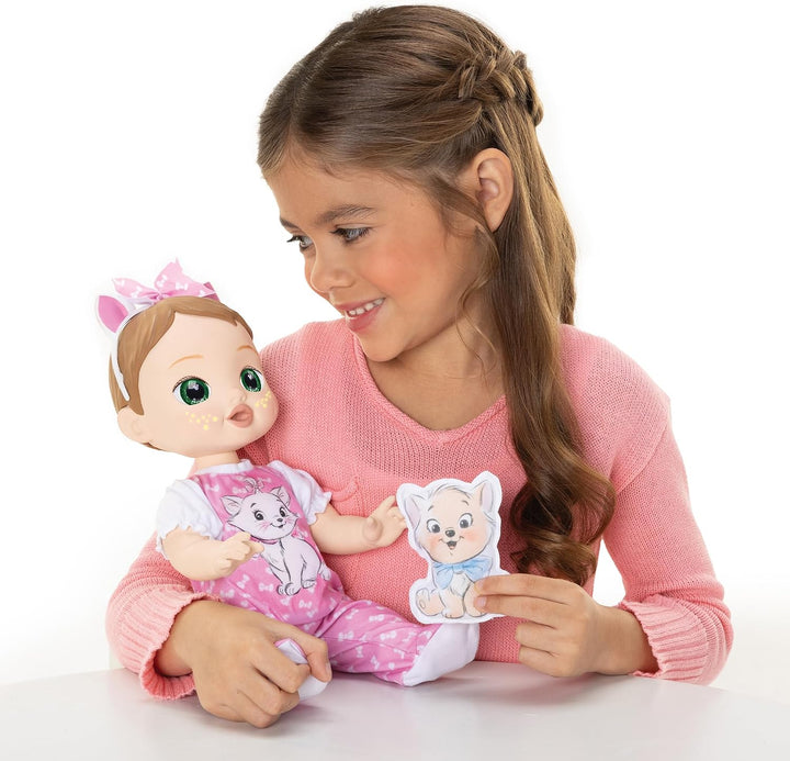 Disney Darlings Deluxe Feature Doll: Marie - Auburn Hair, Green Eyes
