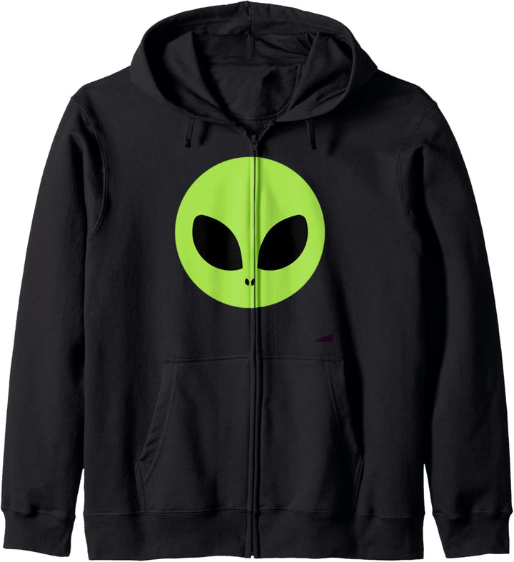 Cute Alien From Outer Space Funny Kapuzenjacke