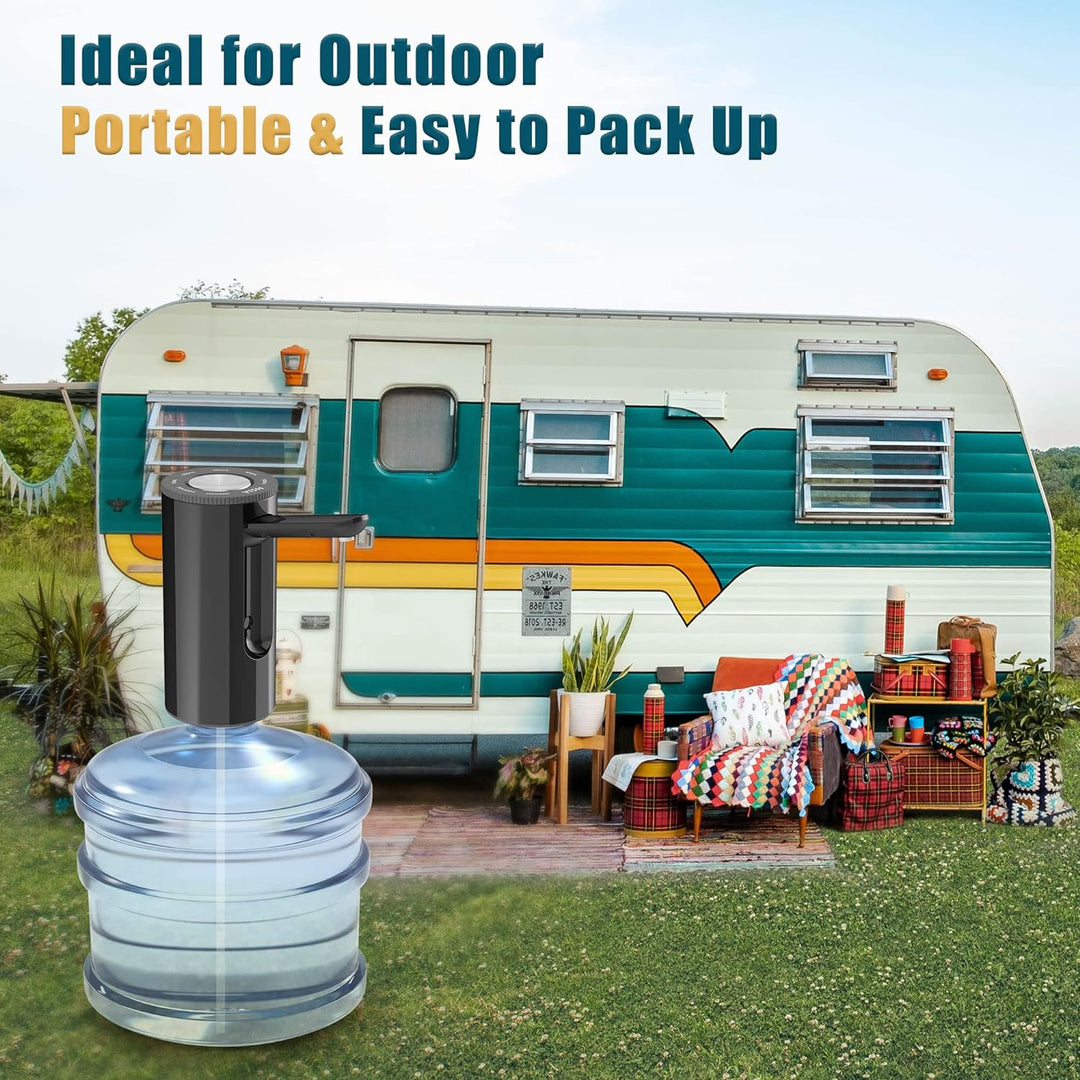 YISH Wasserspender Pumpe Wasserpumpe 5Gallonen Wasserflasche: Elektrischer Wasserspender Wiederaufla