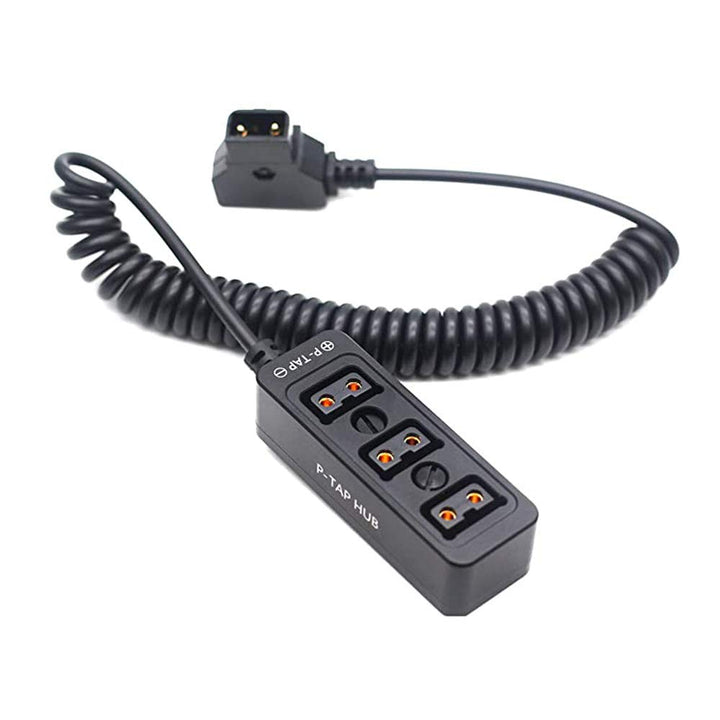 HangTon D-tap 1 auf 3 Dreifach-Splitter-Kabel-Box, D-tap Stecker auf Buchse, 3-Port-Verteiler für Ro