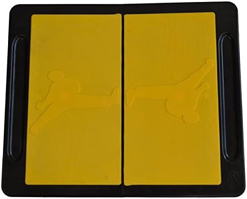 BAY OKPA Bruchtestbretter Wiederverwendbar -4 Stärke Anfänger, Fortgeschrittene gelb XS, gelb XS