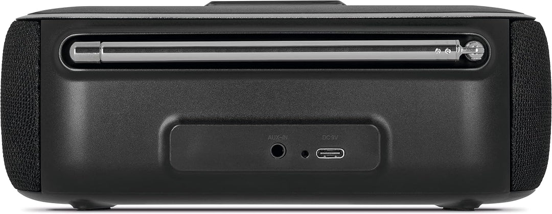 TechniSat VIOLA BT 1 - tragbarer Bluetooth-Lautsprecher mit DAB+ Digitalradio (UKW, DAB, Uhr, Weckti