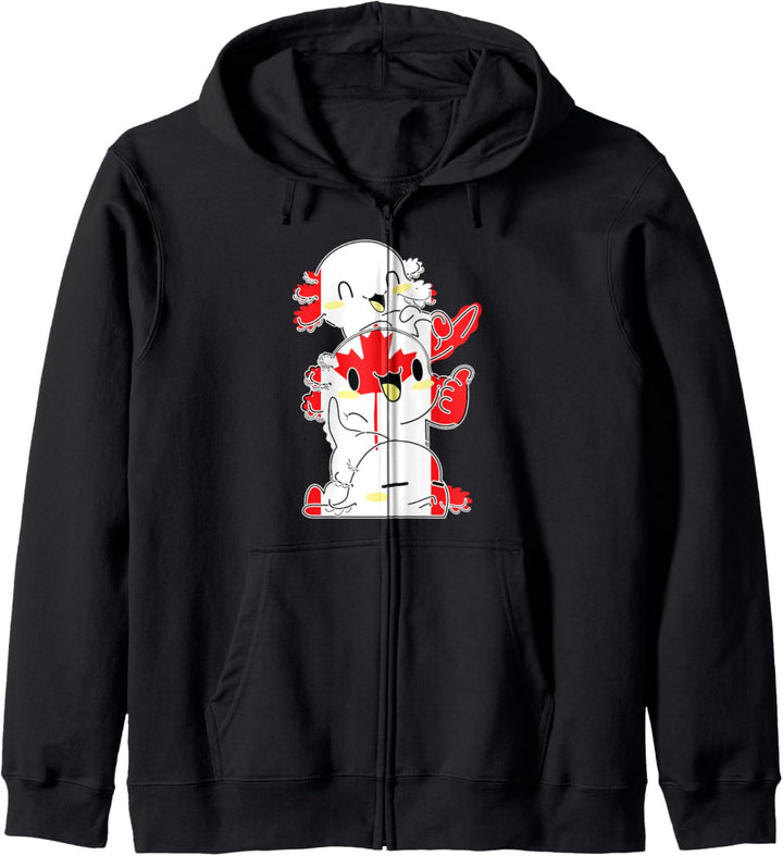 Kanada Axolotls Kanada Kapuzenjacke