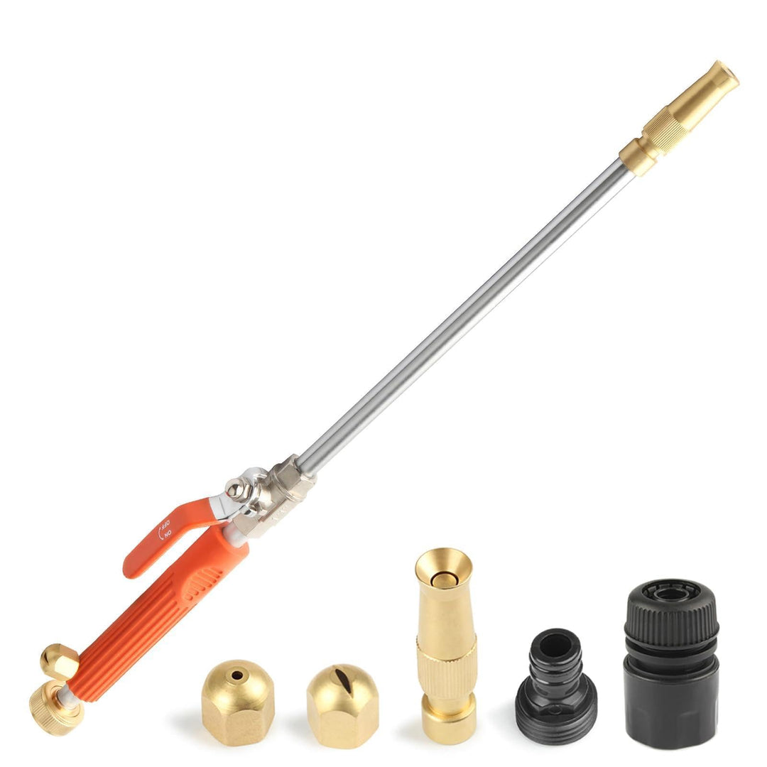 Jet Hochdruck-Hochdruckreiniger, Tragbare Hydrojet Hochdruckreiniger Gartenschlauch Ende, Glasfenste