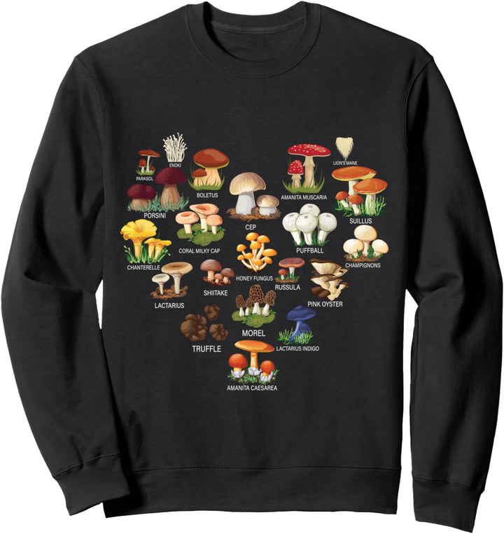 Mushroom Mycology Fungi Foraging Mushrooms Whisperer Fungus Sweatshirt