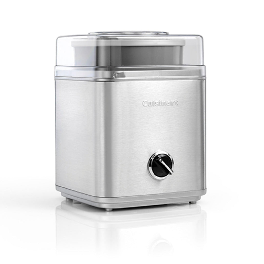 Cuisinart Eismaschine Ice Cream Deluxe, 2 L Fassungsvermögen, Edelstahl, ICE30BCE 1x 2L Uno Cream Si