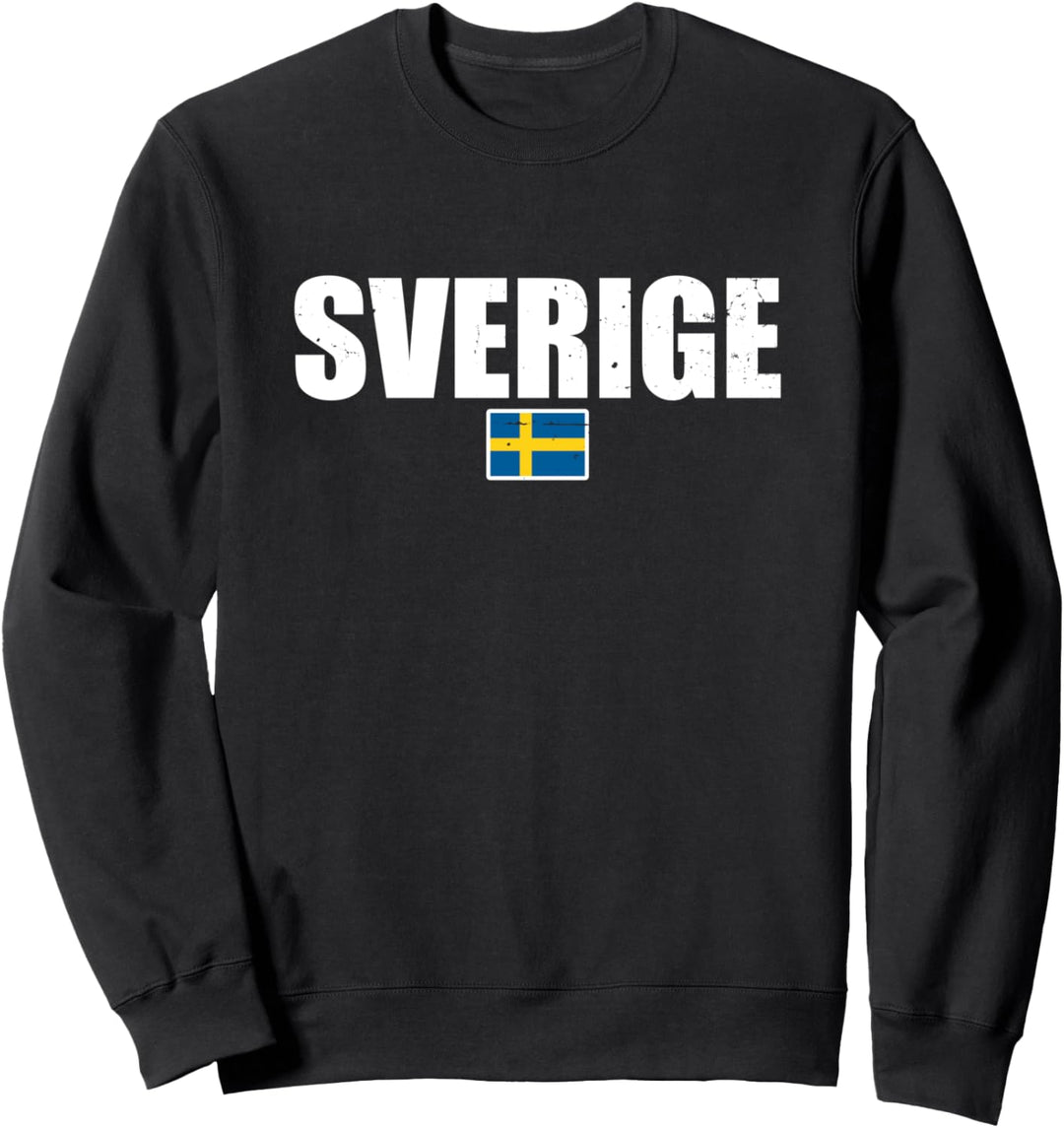 Schweden Sverige Schwedische Flagge Stolzer Schwede Sweatshirt
