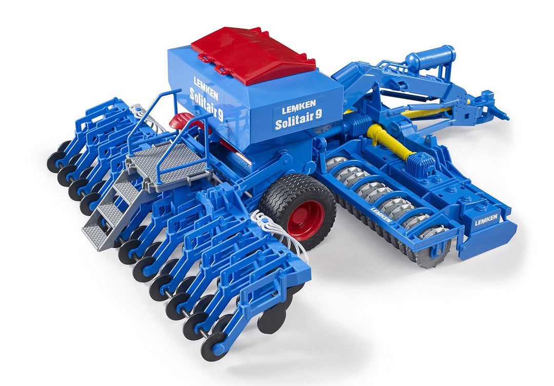 bruder 02026 - Lemken Solitair 9-1:16 Sämaschine Anhänger Bauernhof Landwirtschaft Traktor-Zubehör